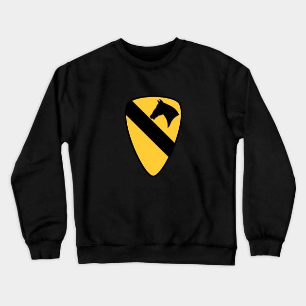 1st Cavalry Division Crewneck Sweatshirt by Jared S Davies